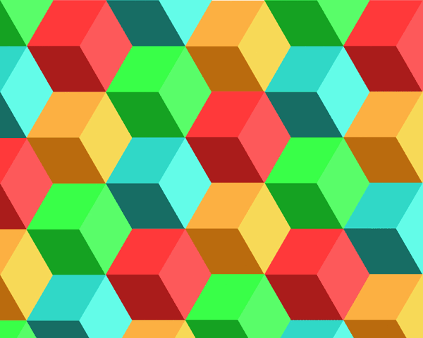 Colourful Cubes