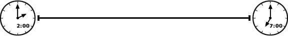 Image showing two clocks.