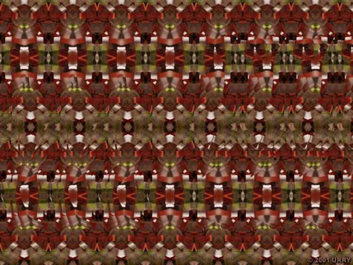 Dinosaur Stereogram